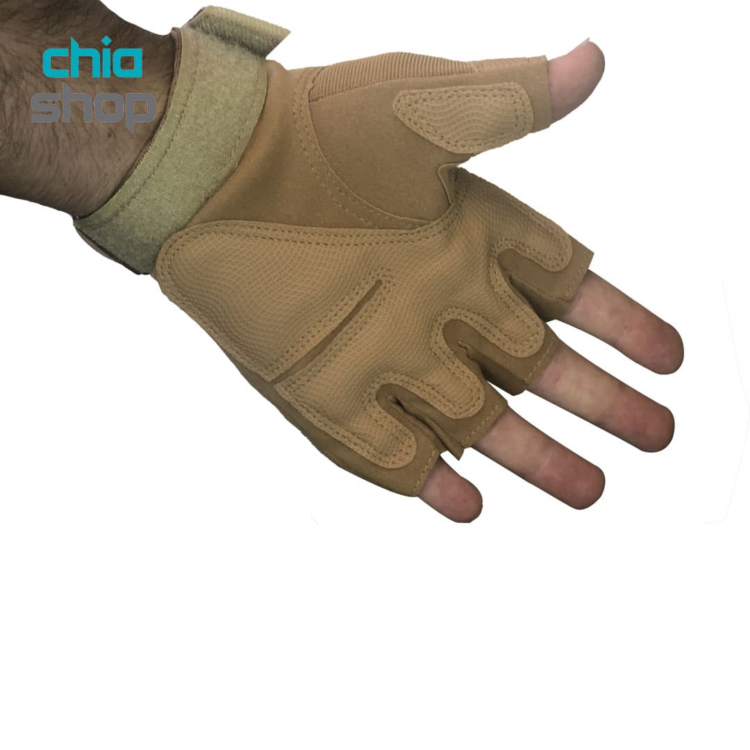 دستکش تاکتیکال نیم پنجه اوکلی مدل OAKLEY Gloves 005 — تصویر ۸