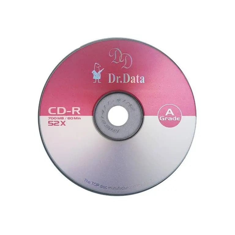 سی دی خام دکتر دیتا مدل CD-R پک 50 عددی — تصویر ۸