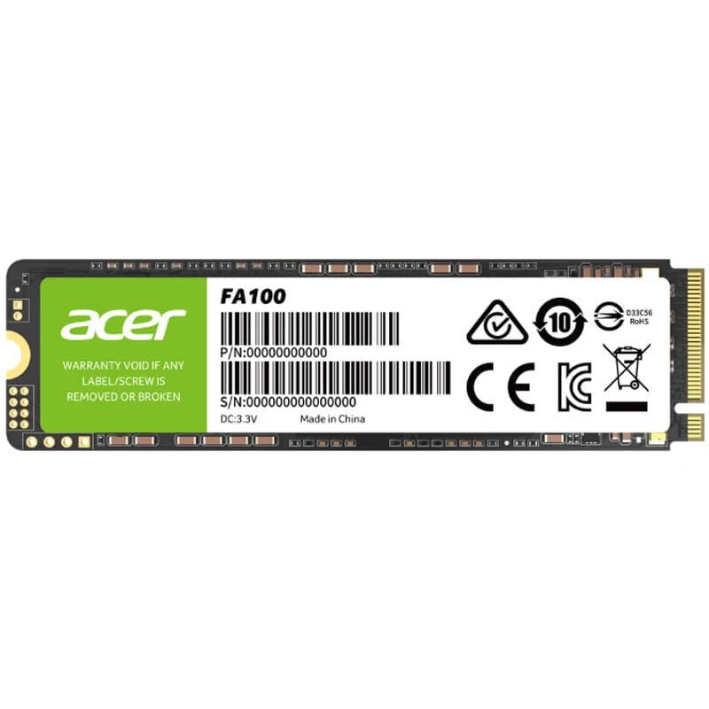 اس اس دی ایسر مدل SSD ACER 1TB M.2 FA100 — تصویر ۱۰