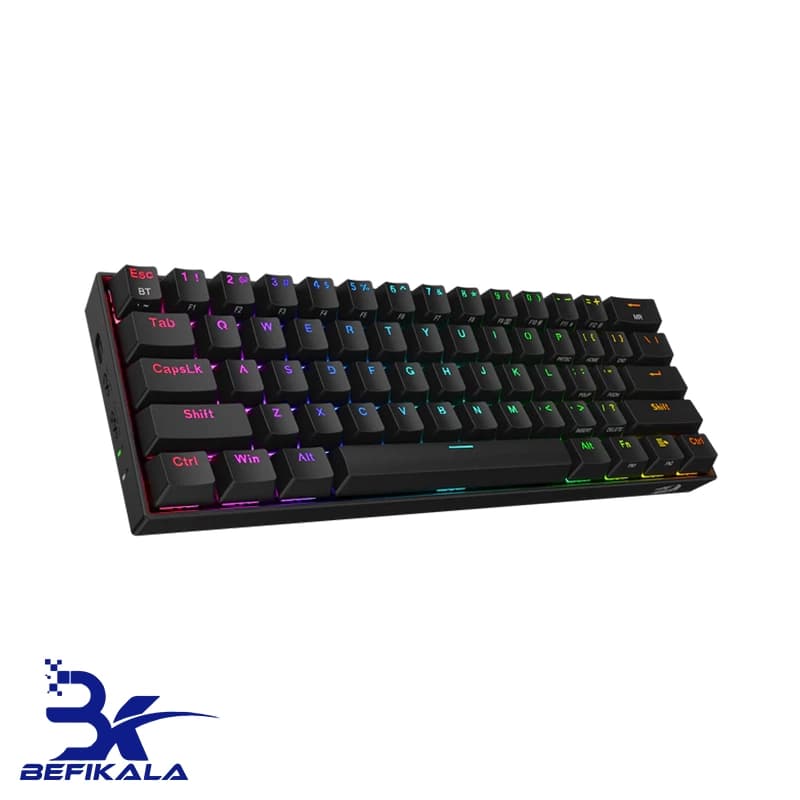 کیبورد بی‌سیم گیمینگ ردراگون مدل REDRAGON Draconic K530 Pro RGB — تصویر ۳