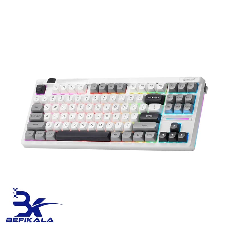 کیبورد بی سیم مکانیکال گیمینگ ردراگون REDRAGON OTIIM PRO K729 WGB RGB