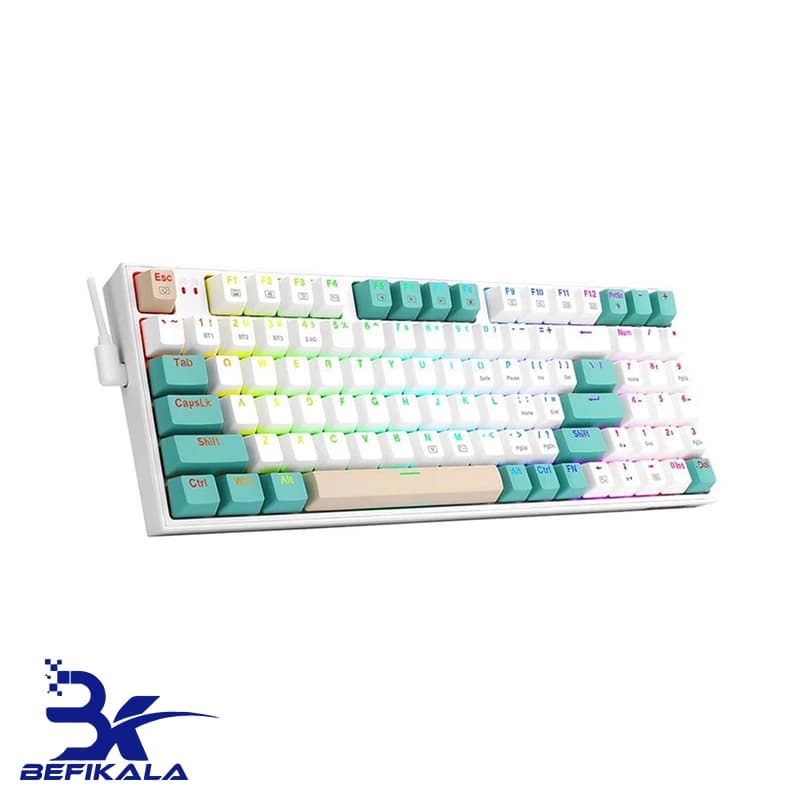 کیبورد مکانیکال گیمینگ ردراگون مدل REDRAGON K643 WGC RGB PRO — تصویر ۴
