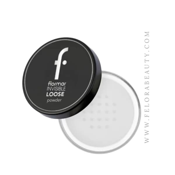 پودر بیک فلورمار Flormar مدل Invisible بی رنگ — تصویر ۷