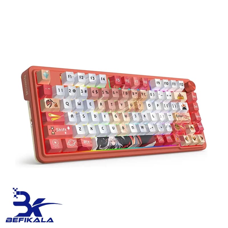 کیبورد بی سیم مکانیکال گیمینگ ردراگون REDRAGON Geb K673 AK PRO — تصویر ۸