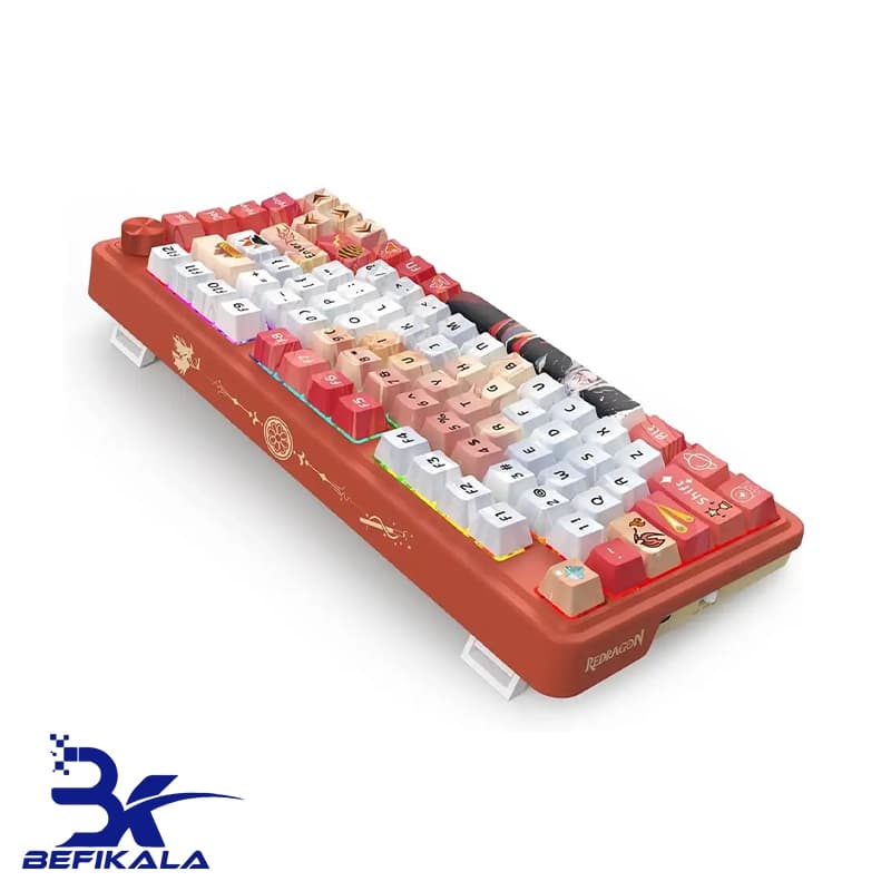 کیبورد بی سیم مکانیکال گیمینگ ردراگون REDRAGON Geb K673 AK PRO — تصویر ۹