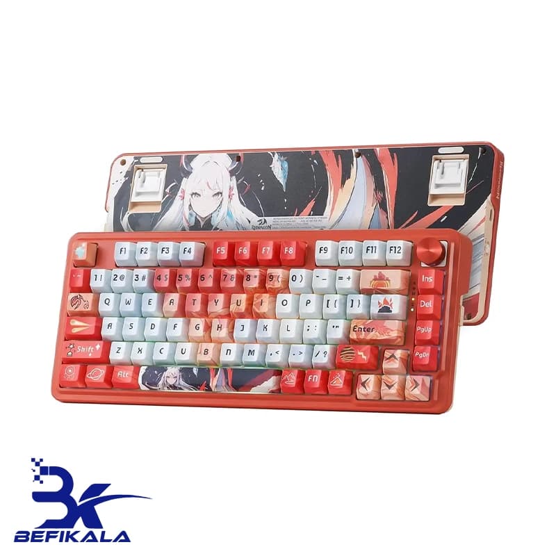 کیبورد بی سیم مکانیکال گیمینگ ردراگون REDRAGON Geb K673 AK PRO — تصویر ۱۱