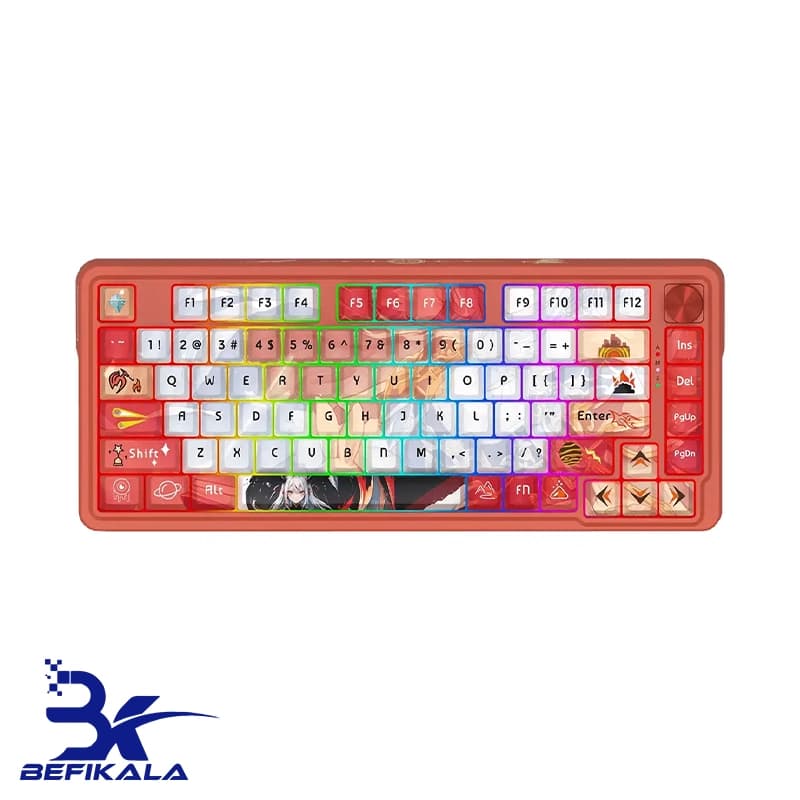 کیبورد بی سیم مکانیکال گیمینگ ردراگون REDRAGON Geb K673 AK PRO