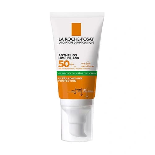 ژل کرم ضد آفتاب لاروش پوزای spf50 مناسب پوست چرب حجم 50ml