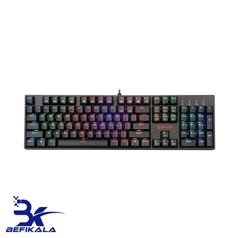 کیبورد مکانیکال گیمینگ ردراگون مدل Redragon Surara K582 RGB