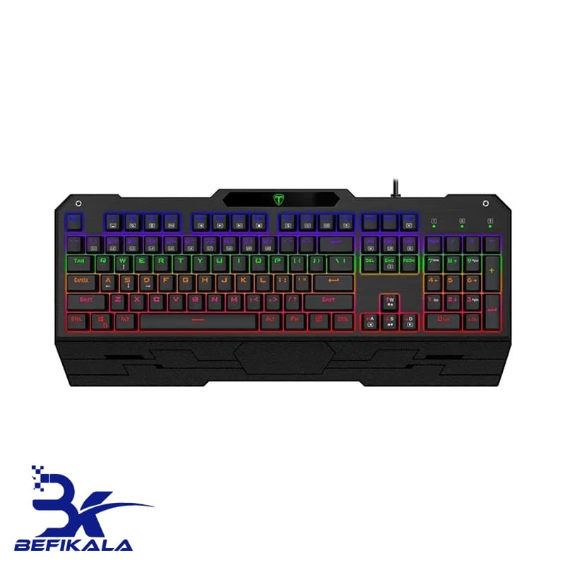 کیبورد مکانیکال گیمینگ تی دگر مدل T-DAGGER BATTLESHIP TGK 301