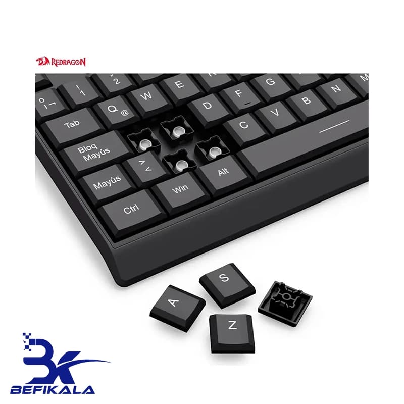 موس و کیبورد بی سیم ردراگون مدل Redragon BS-8343 — تصویر ۵