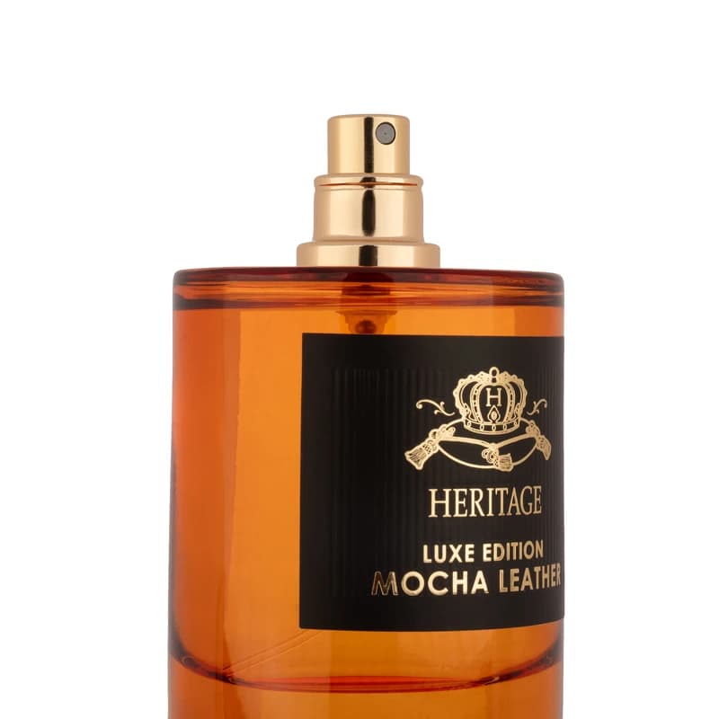 ادوپرفیوم هریتیج لوکس ادیشن سفید MOCHA LEATHER حجم 100 میل — تصویر ۶