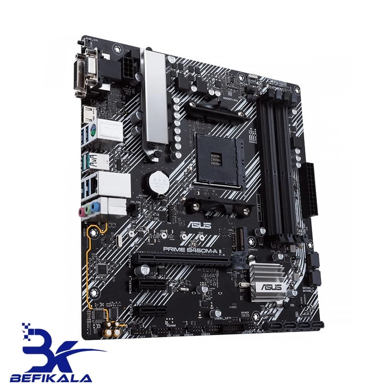 مادربرد ایسوس مدل ASUS PRIME B450 M-K II — تصویر ۳