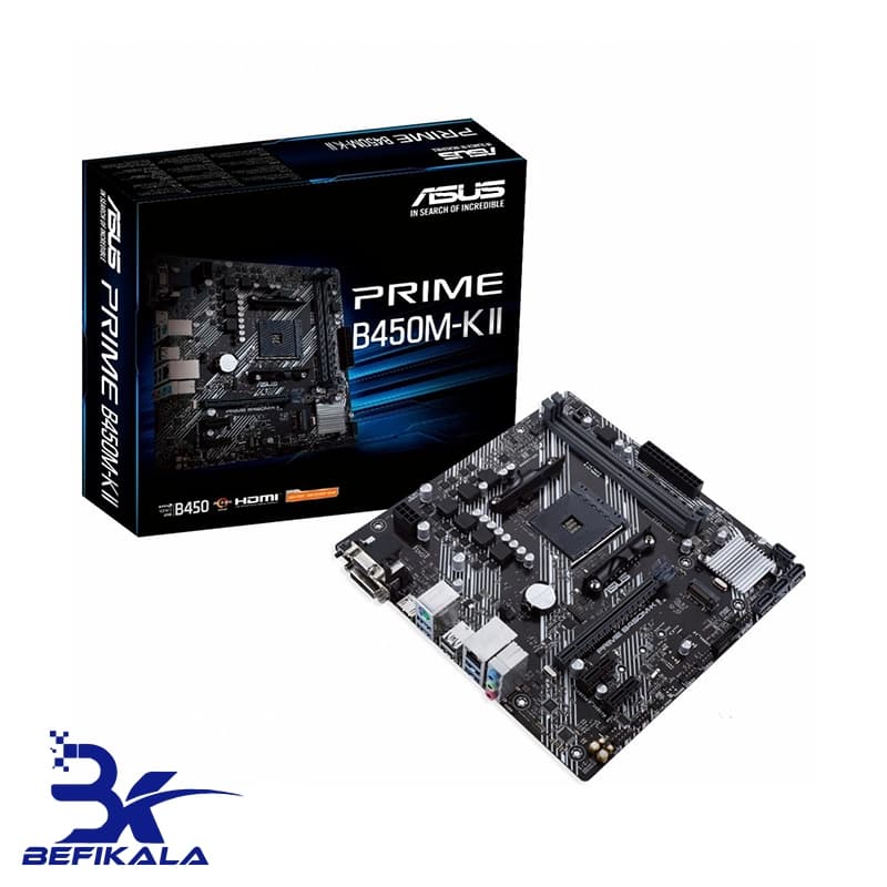 مادربرد ایسوس مدل ASUS PRIME B450 M-K II — تصویر ۶