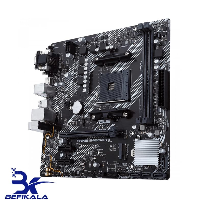 مادربرد ایسوس مدل ASUS PRIME B450 M-K II — تصویر ۱۲