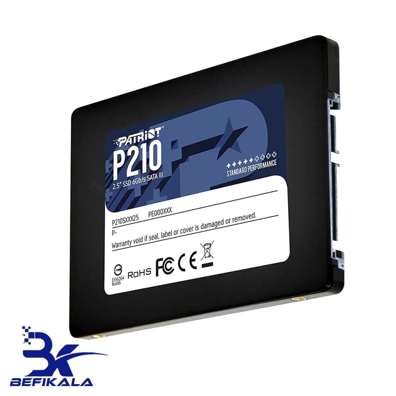 اس اس دی پاتریوت ظرفیت 256GB مدل SSD PATRIOT P210 256GB SATA — تصویر ۴