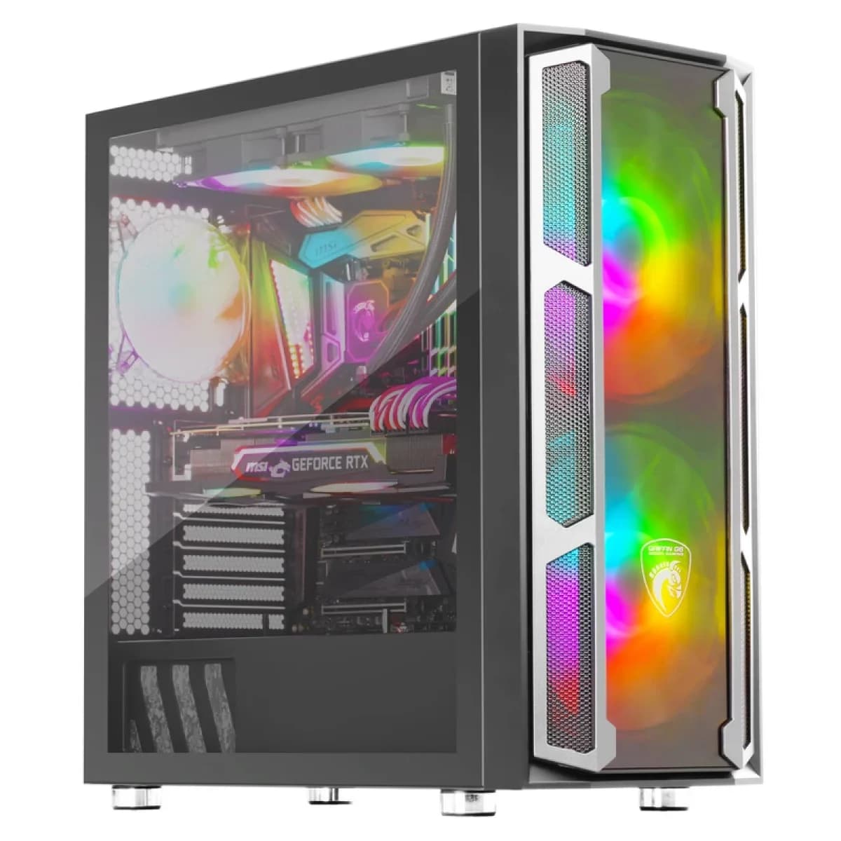 کیس کامپیوتر گرین مدل GRIFFIN G4 — تصویر ۵