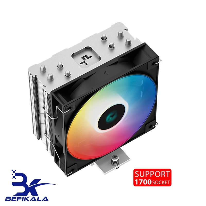 خنک کننده پردازنده بادی دیپ کول مدل DEEPCOOL AIRCOOLER AG400 LED — تصویر ۴