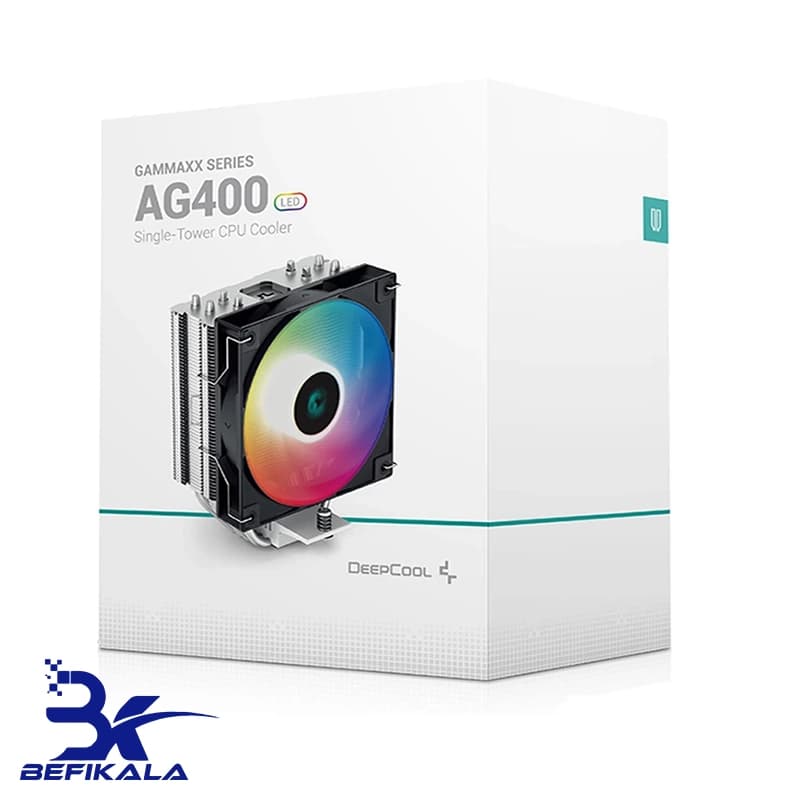 خنک کننده پردازنده بادی دیپ کول مدل DEEPCOOL AIRCOOLER AG400 LED — تصویر ۷