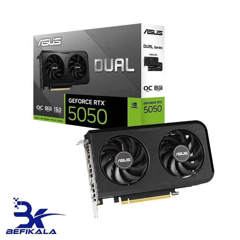 کارت گرافیک ایسوس مدل VGA ASUS DUAL 5050 8G — تصویر ۶