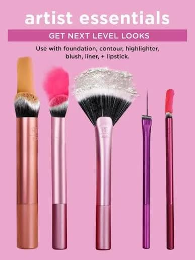 ست براش 5 عددی ریل تکنیک Real Techiniques Face Essentials — تصویر ۸