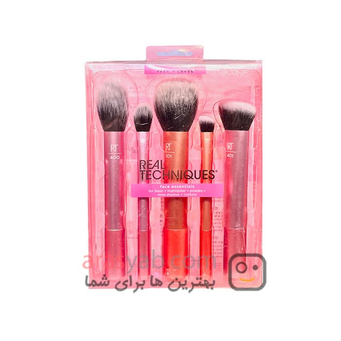 ست براش 5 عددی ریل تکنیک Real Techiniques Face Essentials — تصویر ۳