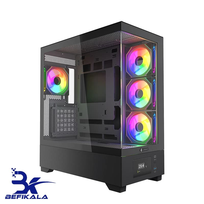 کیس کامپیوتر لاجی کی LOGIKEY LK-C674B — تصویر ۲