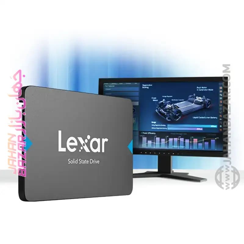 اس اس دی اینترنال لکسار ظرفیت 480 گیگابایت مدل SSD SATA LEXAR NQ100 — تصویر ۱۰