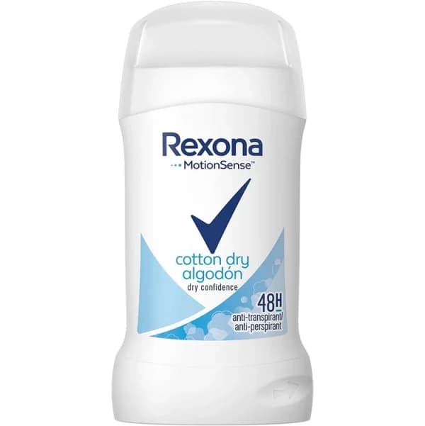 مام صابونی رکسونا زنانه Cotton dry 48H حجم 40 میلی‌لیتر