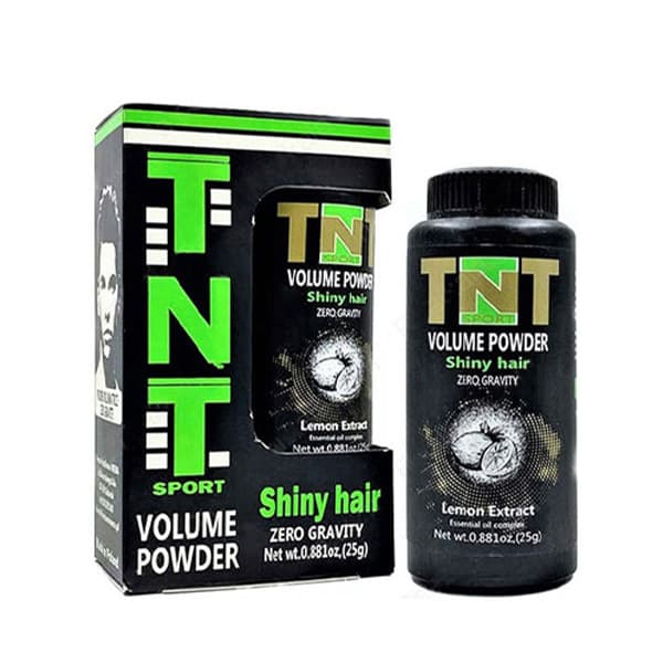 پودر حجم دهنده مو شاین تی ان تی Tnt Sport Shiny Hair Powder 25Gr — تصویر ۳
