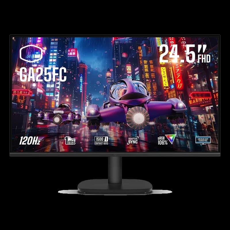 مانیتور گیمینگ کولر مستر COOLER MASTER GA25-FC
