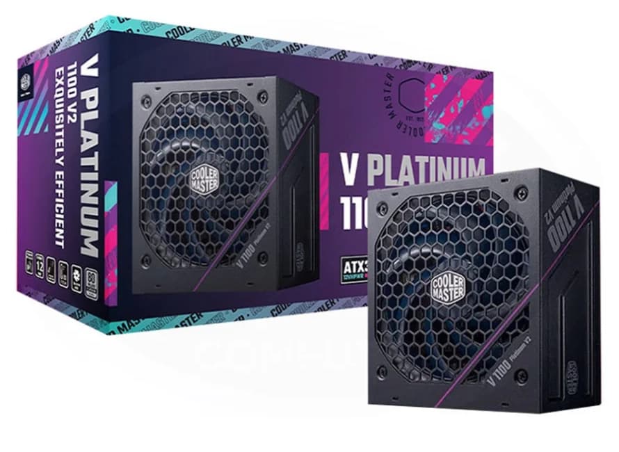 پاور کولر مستر مدل POWER COOLERMASTER PLATINUM 1100W V2 — تصویر ۹