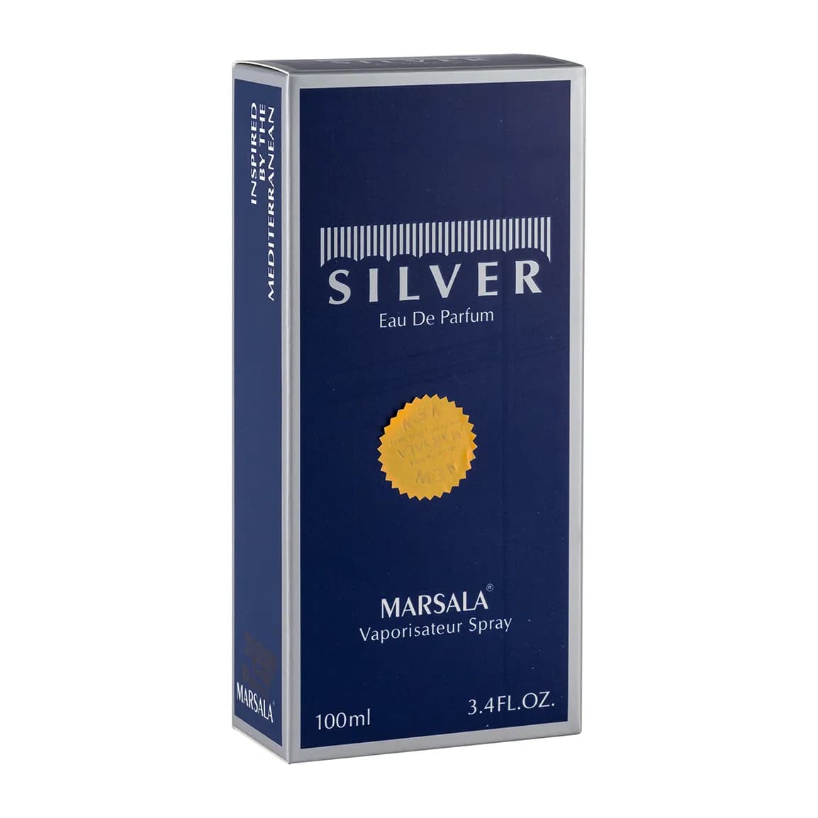 ادوپرفیوم مردانه Silver مارسالا حجم 100 میلی لیتر — تصویر ۳