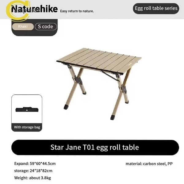 میز کمپینگ نیچرهایک مدل CNK2550JJ018 — تصویر ۹