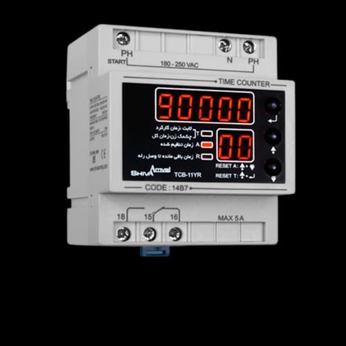 ساعت کار با رله خروجی قابل تنظیم شیوا امواج مدل TCB-11YR