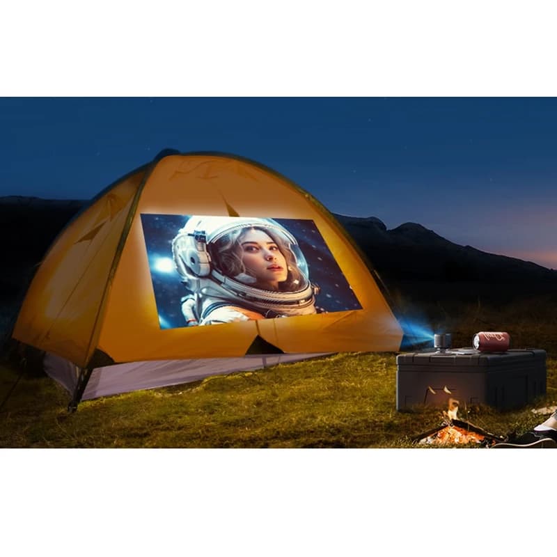 مینی پروژکتور جیبی WiMiUS مدل Q2 Pro — تصویر ۴