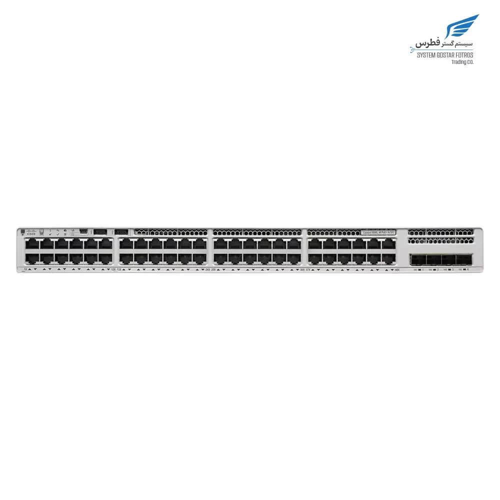 سوئیچ سیسکو C9200L-48P-4X-E ریفر — تصویر ۶
