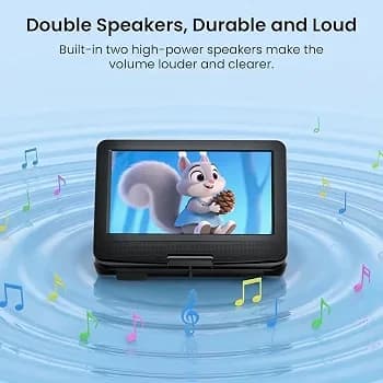 پخش‌کننده DVD قابل حمل (ieGeek) — تصویر ۶