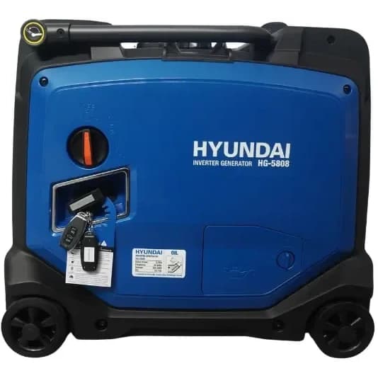 موتور برق هیوندای مدل HG-5808 ظرفیت ۵.۷ کیلووات اینورتر ریموت دار