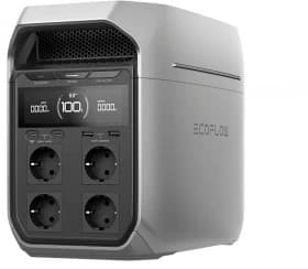 پاور استیشن اکو فلو مدل دلتا POWER STATION DELTA 3 ظرفیت خروجی 1800 وات ساعت ظرفیت باتری 1024 وات ساعت — تصویر ۲
