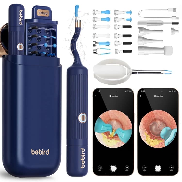 گوش پاک کن هوشمند دوربین دار Bebird EarSight Plus135R — تصویر ۲