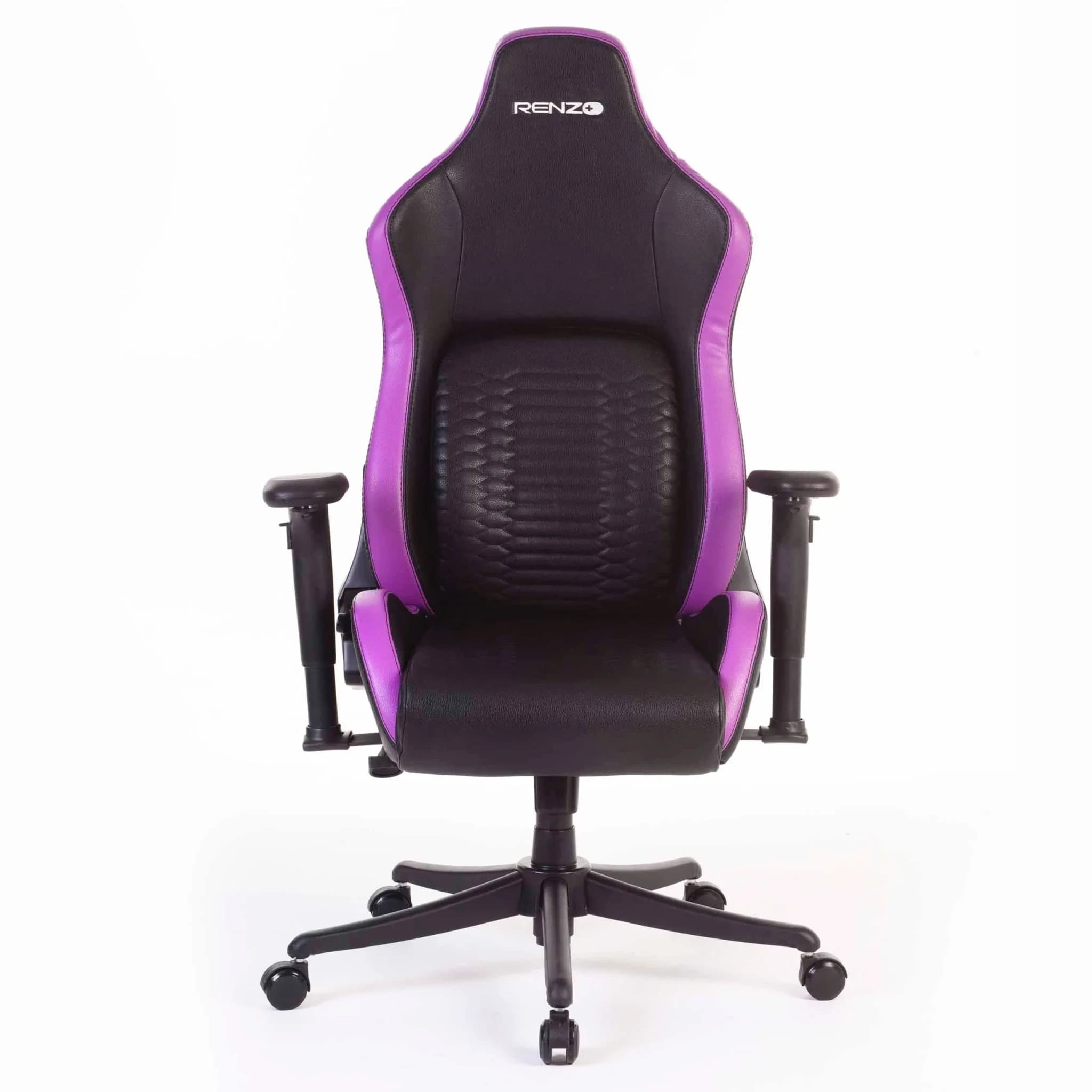 صندلی گیمینگ رنزو RENZO Royal Electric Purple — تصویر ۲