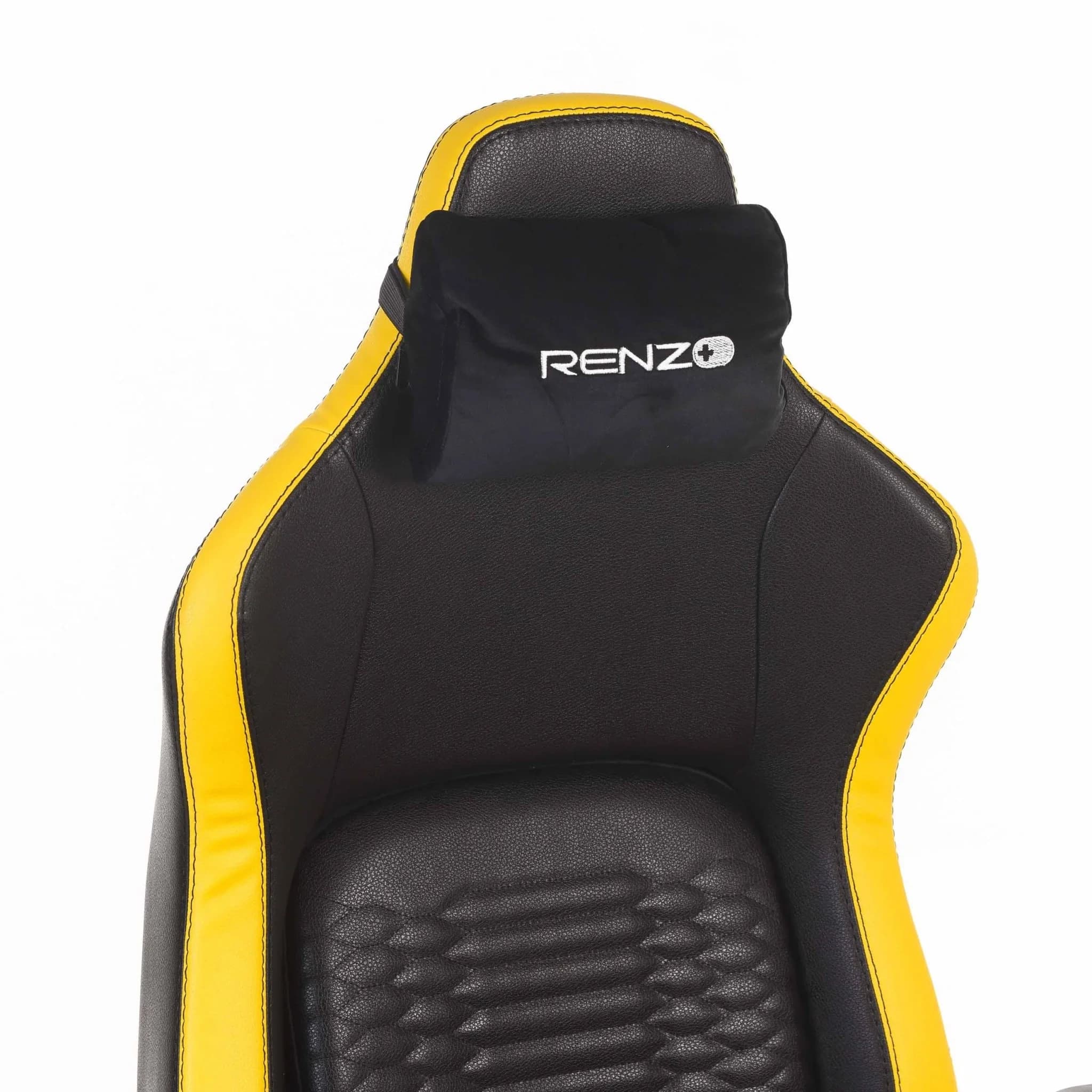 صندلی گیمینگ رنزو RENZO Royal Cyber Yellow — تصویر ۹