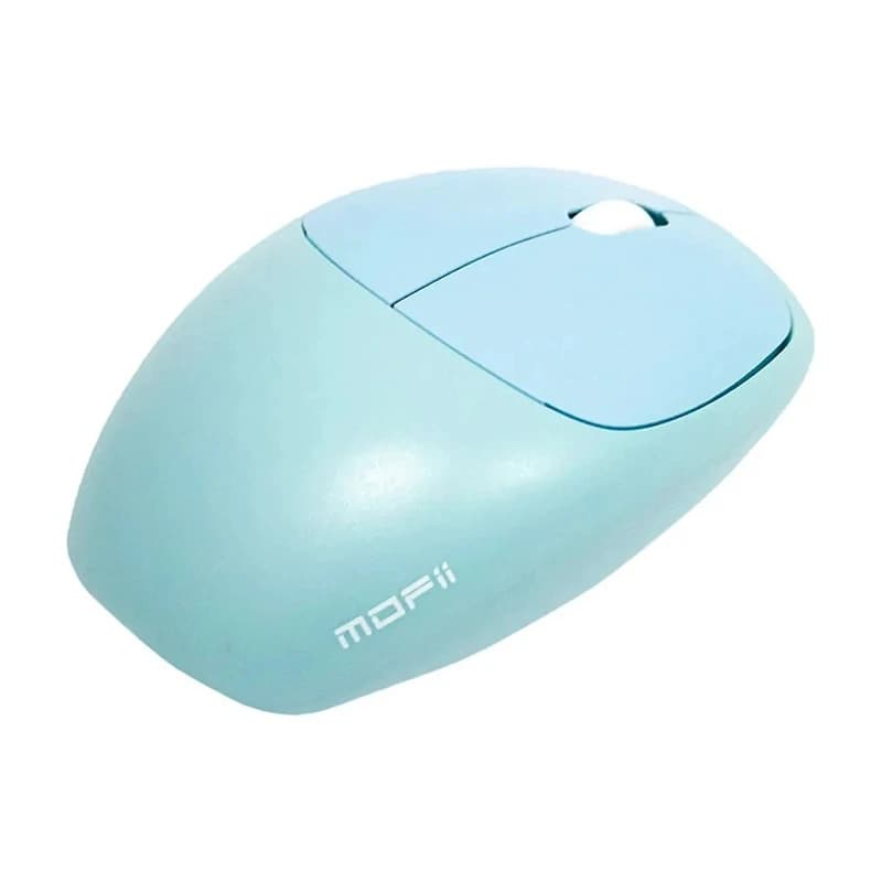 کیبورد و ماوس بی‌سیم مافی MOFII 666 Blue — تصویر ۴