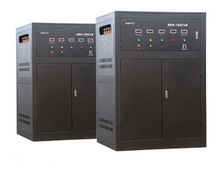 استابلایزر سه فاز سروموتوری آلجا سه ستونی سه موتوره SBW 200KVA