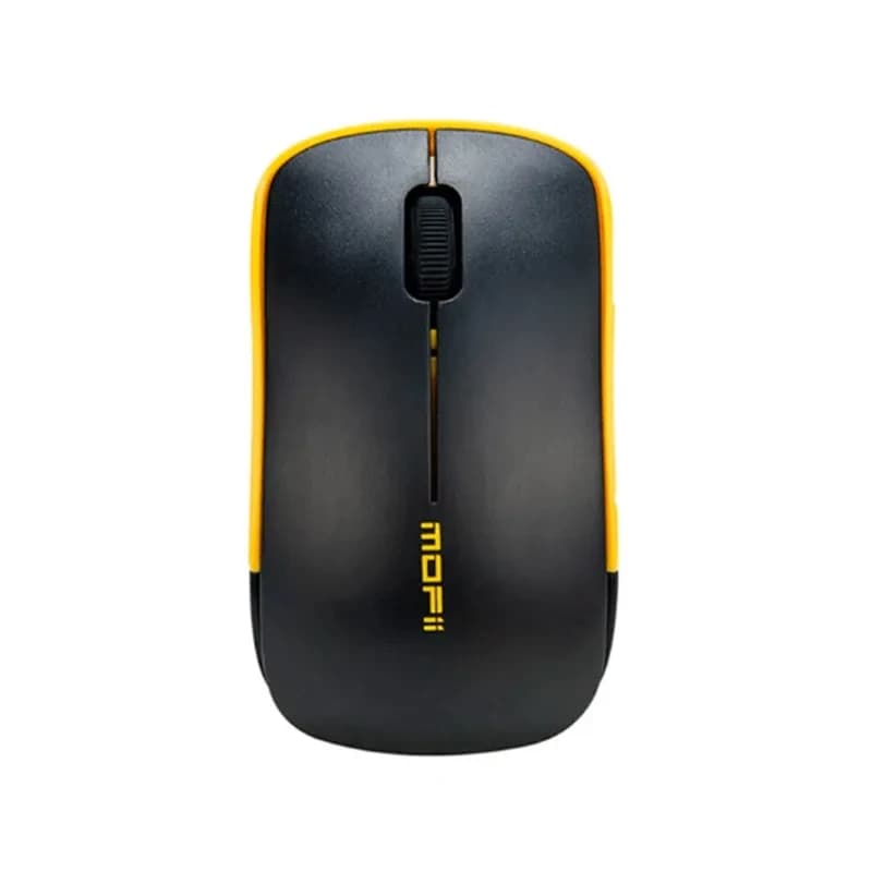 ماوس بی‌سیم مافی GO18 Black Yellow