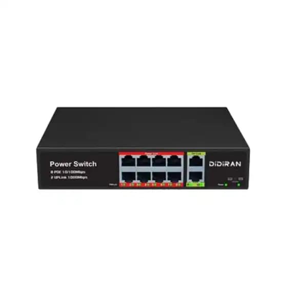 سوئیچ شبکه دیدایران مدل SW-1008-GL — تصویر ۲
