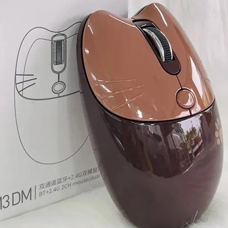 ماوس بی سیم مافی M3DM Brown — تصویر ۵