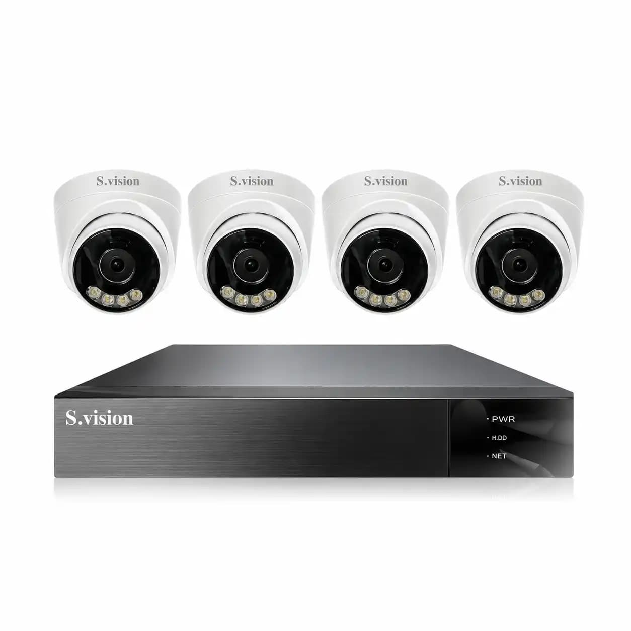 پکیج دوربین مداربسته اقتصادی اس ویژن دام IP پنج مگاپیکسل — تصویر ۳