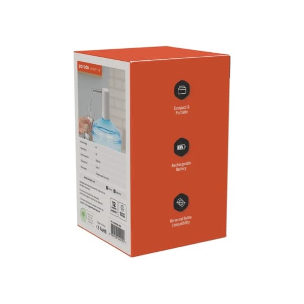 پمپ آب قابل حمل پرودو مدل porodo Pump Digital Display And Touch Control — تصویر ۵